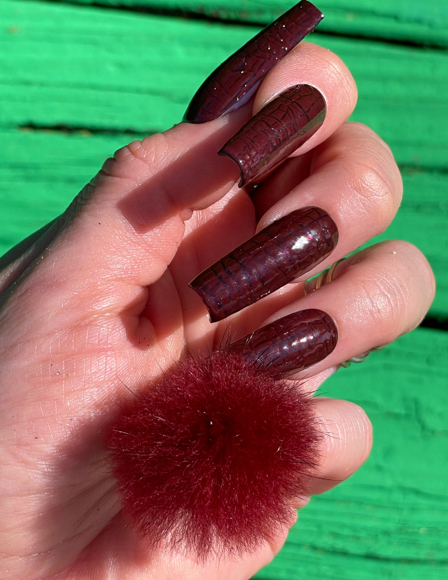 Red, Red, Wine Nails