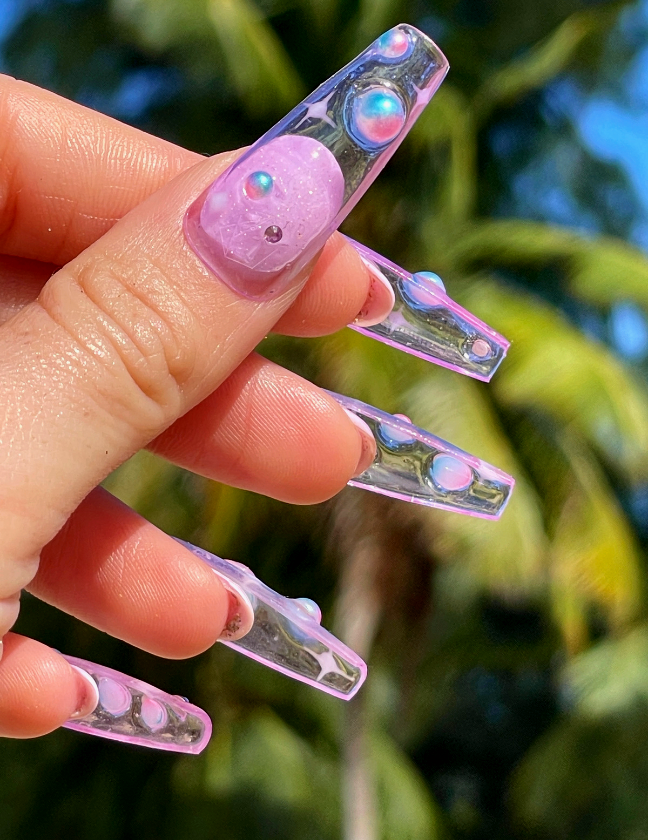 Burbujas de Sirena Nails