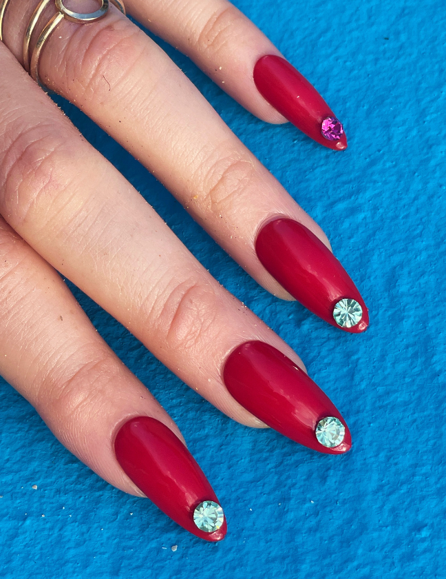 Red Ruby Nails