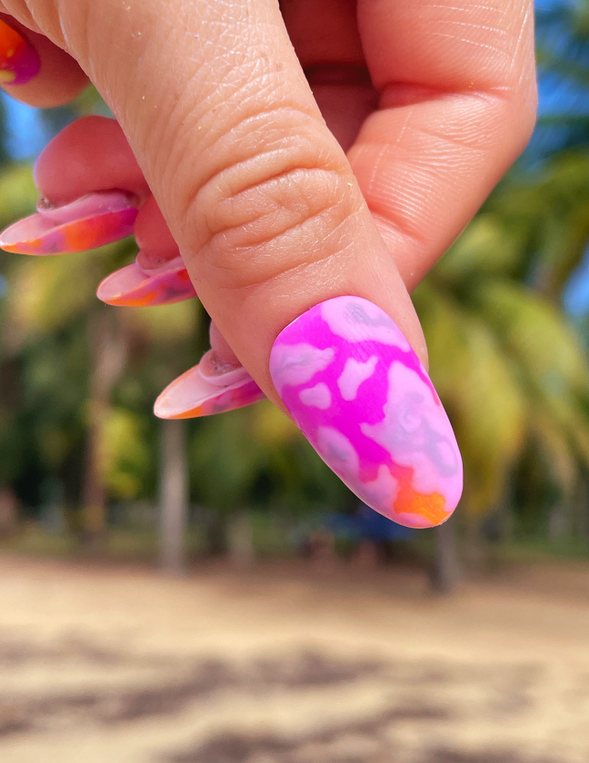 Sunset Nails
