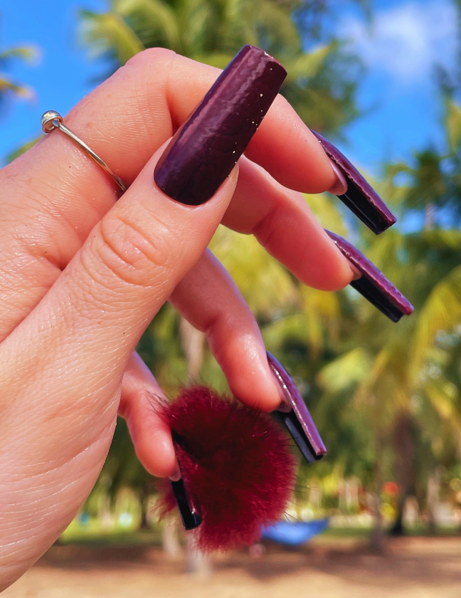 Red, Red, Wine Nails