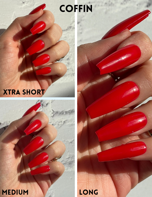 Red online coffin nails