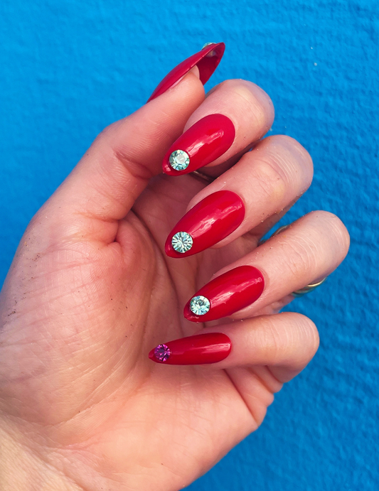 Red Ruby Nails